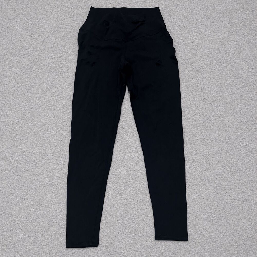 Alo Yoga Women’s Black High Waist Leggings Full Length Stretch Athletic Pants